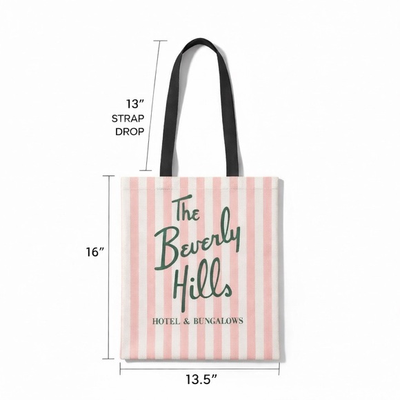The Beverly Hills Hotel & Bungalows Tote - Picture 3 of 9